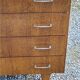 Vintage chest of drawers from the 50s/60s in oak 4 drawers feet bobbin