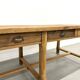 Table de Ferme "Meuble de Métier" en Pin – 8 Tiroirs (L221 cm)