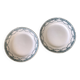 Duo of old earthenware dishes from Saint-Amand (North)
