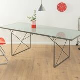 Frosted Glass Table "Moment" by Niels Gammelgaard