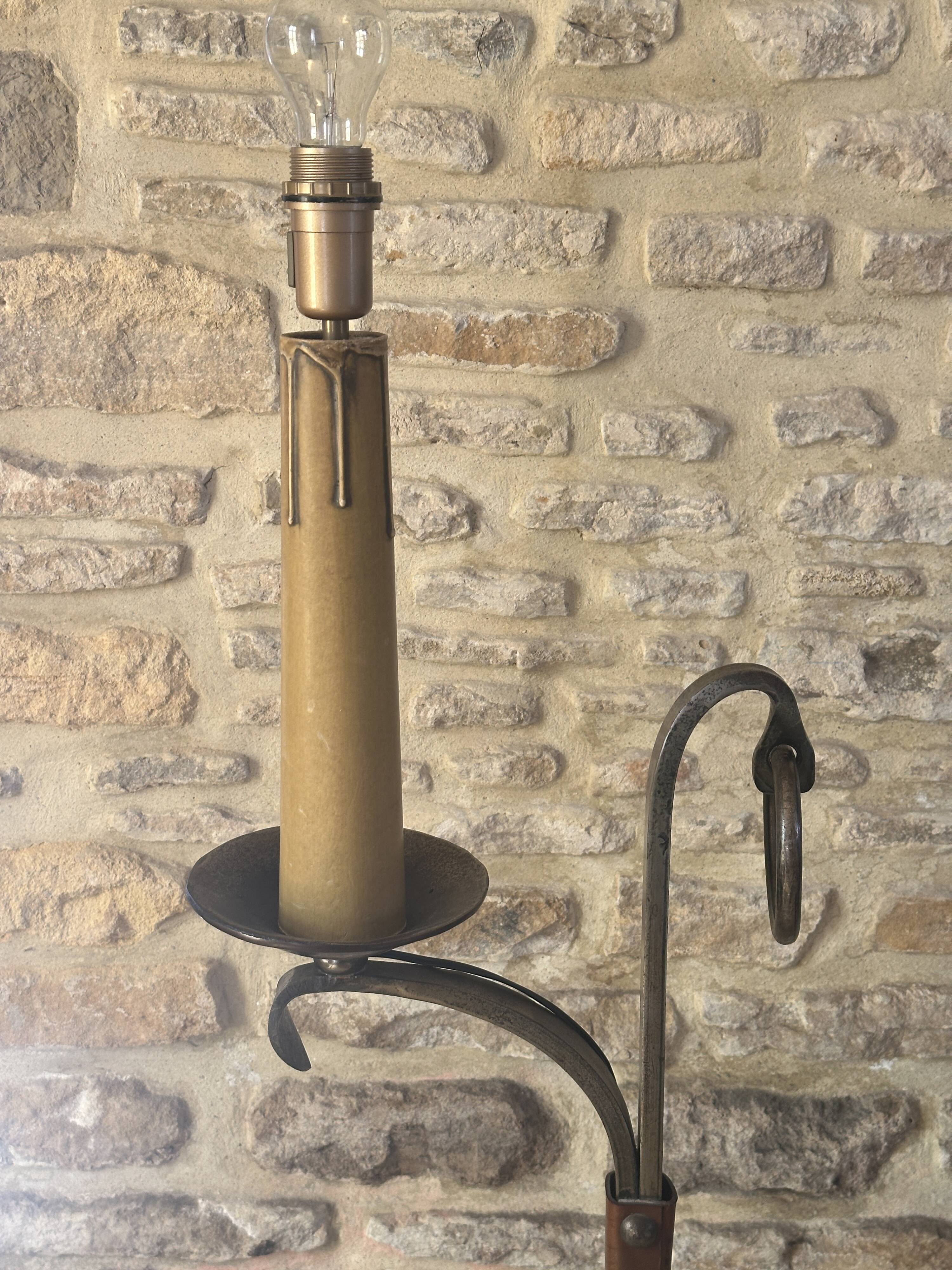 Jean pierre rickaert vintage floor lamp