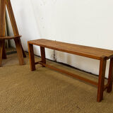 Chair and bench in solid wood