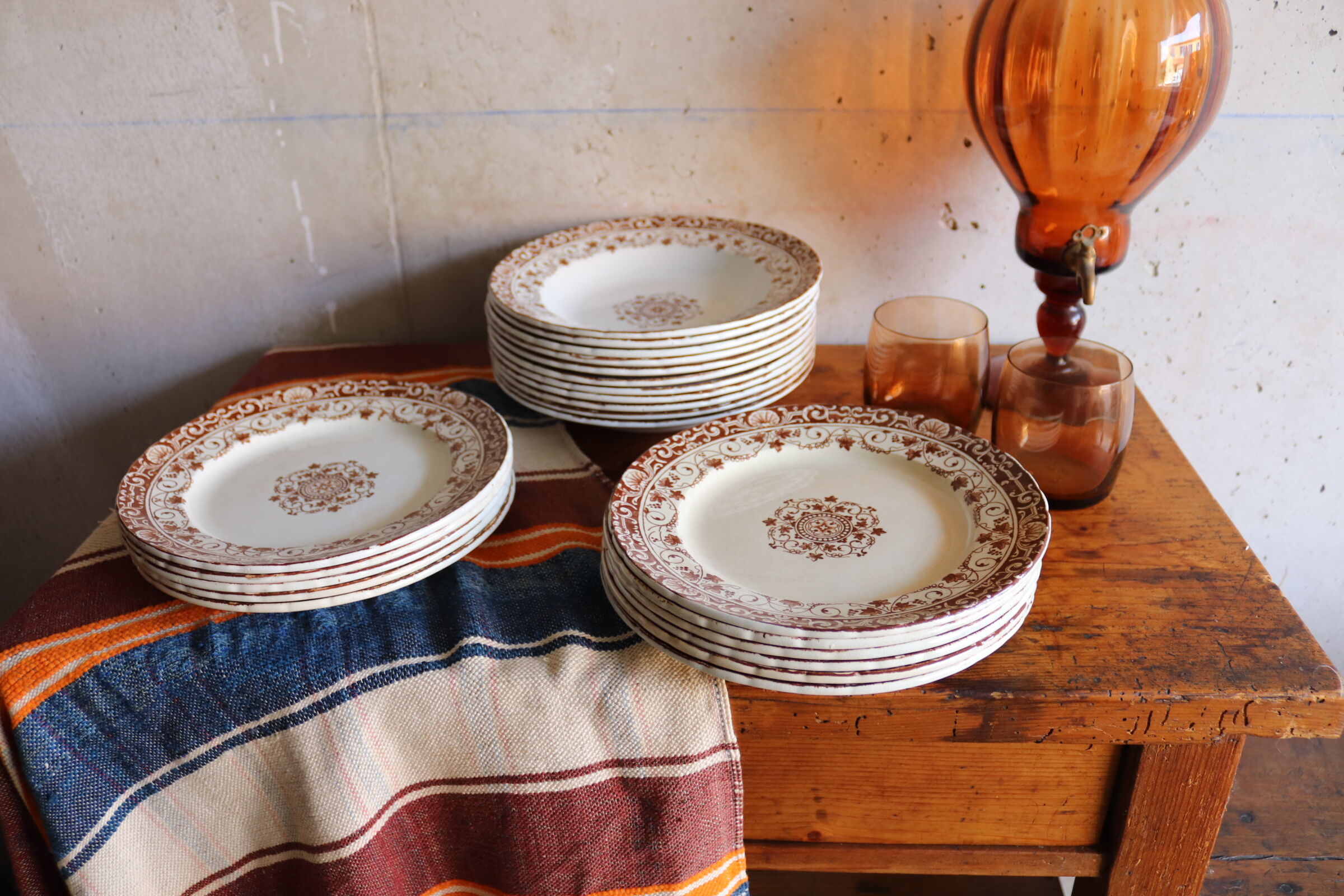 22 plates Jules Vieillard Louis LX