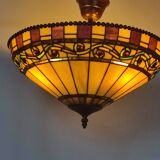 Vintage Tiffany style ceiling lamp