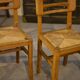 Set of 6 Pierre Cruège chairs from the 1950s.