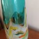 Tall vintage vase in blown glass in Murano style – 40 cm
