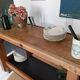 139 cm solid oak workbench