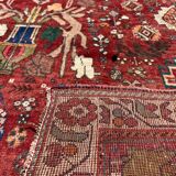 Gashgai nomadic / figurative carpet circa 1920