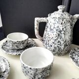 Apilco porcelain coffee service for Geneviève Lethu
