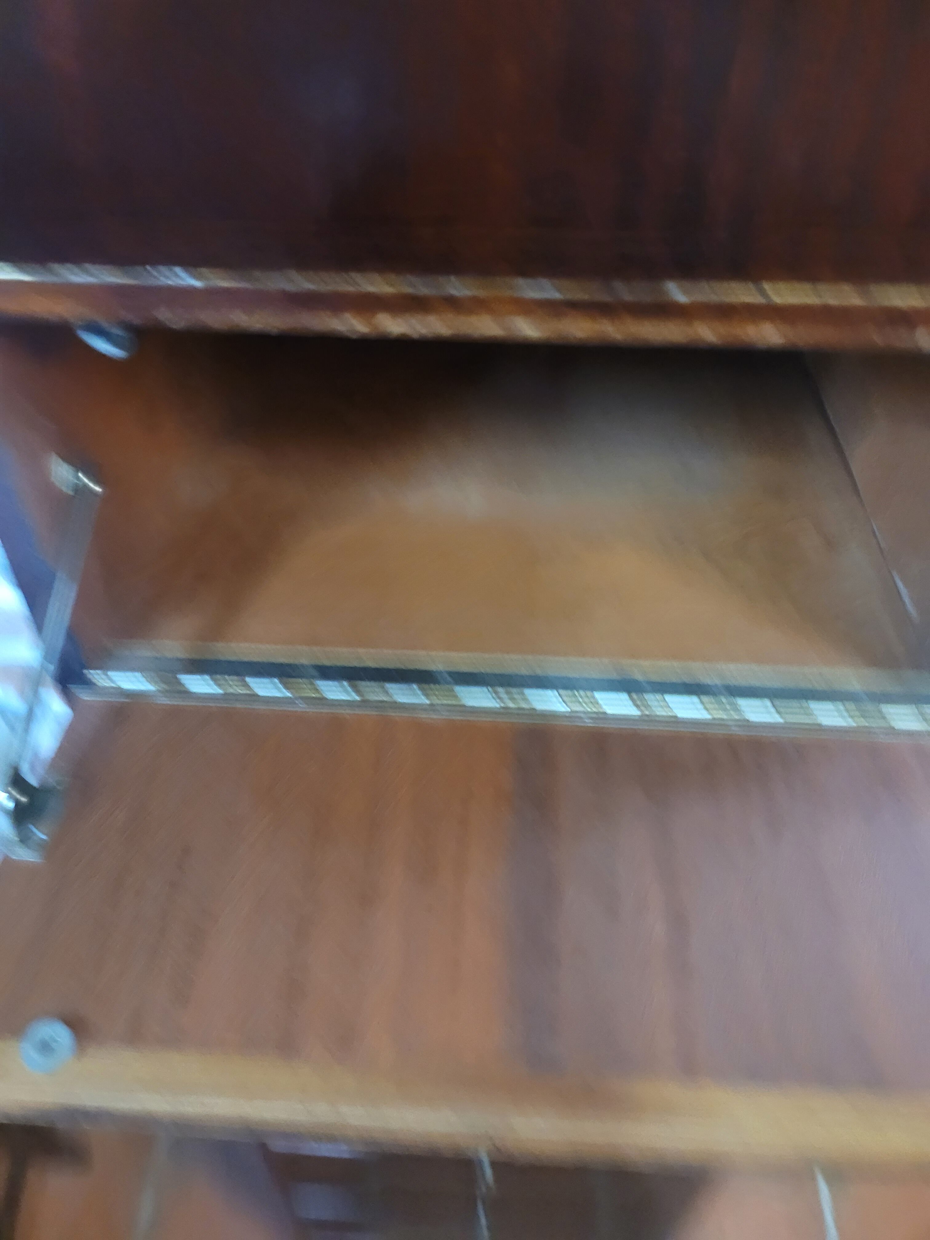 Meuble de métier à clapets en palissandre des années 60