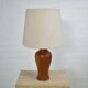Danish table lamp by Dyrlund 1970s teak Scandinavian vintage