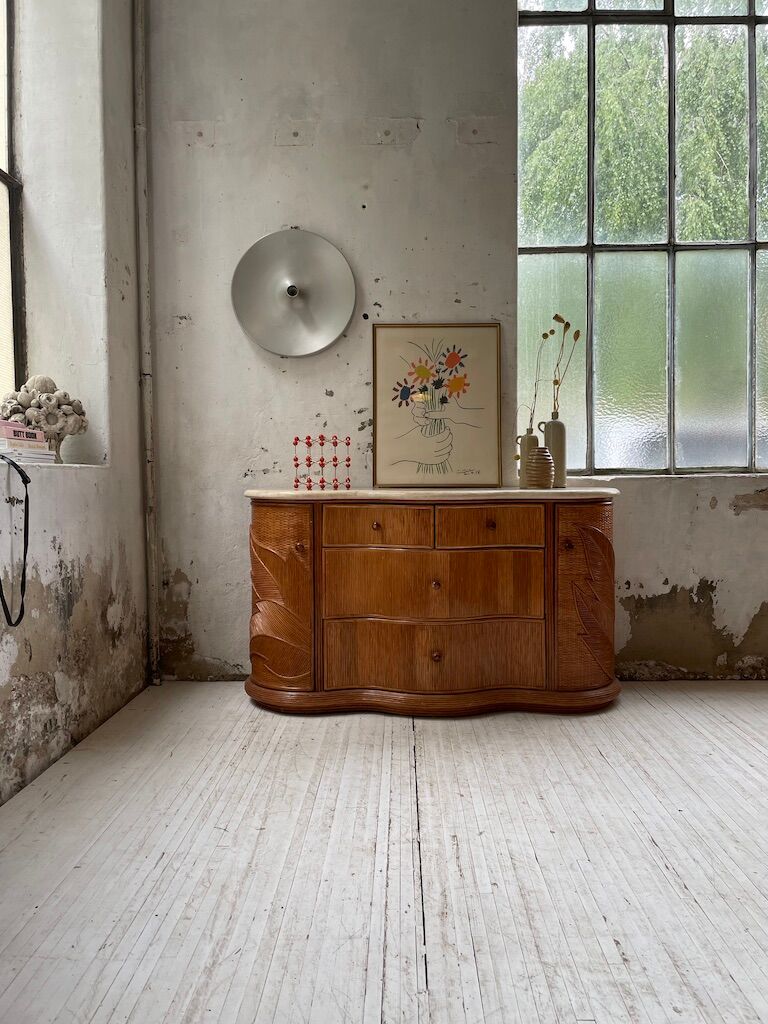 Chest of drawers bamboo Vivai del Sud tropicalist