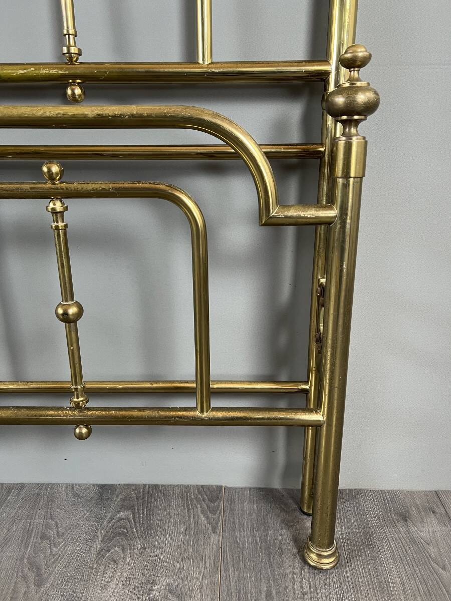 Brass bed, 20th century