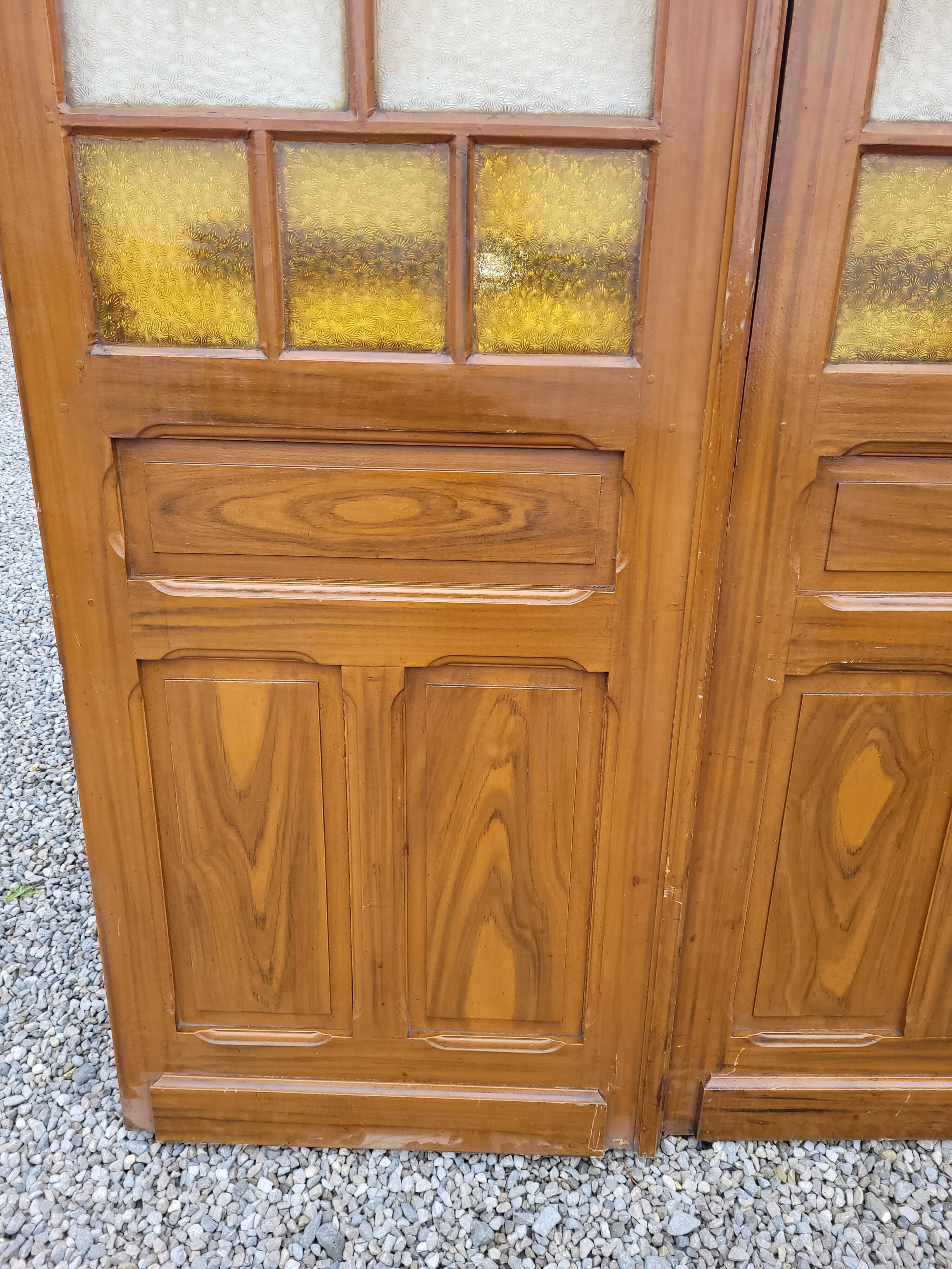 3 old separation doors