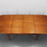 1960s Arne Hovmand-Olsen Very Large Restored Extendable Teak Dining Table,
