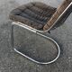 Set de 4 chaises chromées Cidue