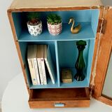 Glass medicine cabinet 50s