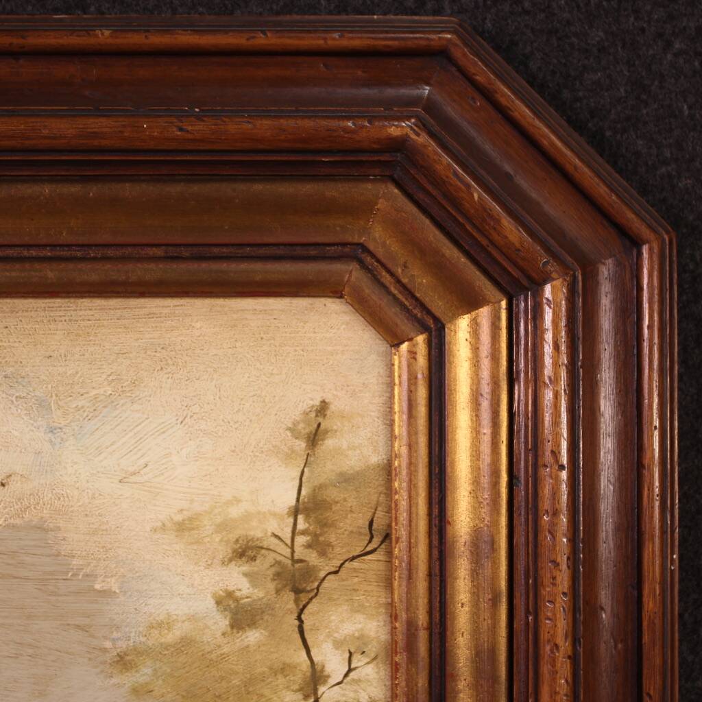 20th century Italian signed landscape painting