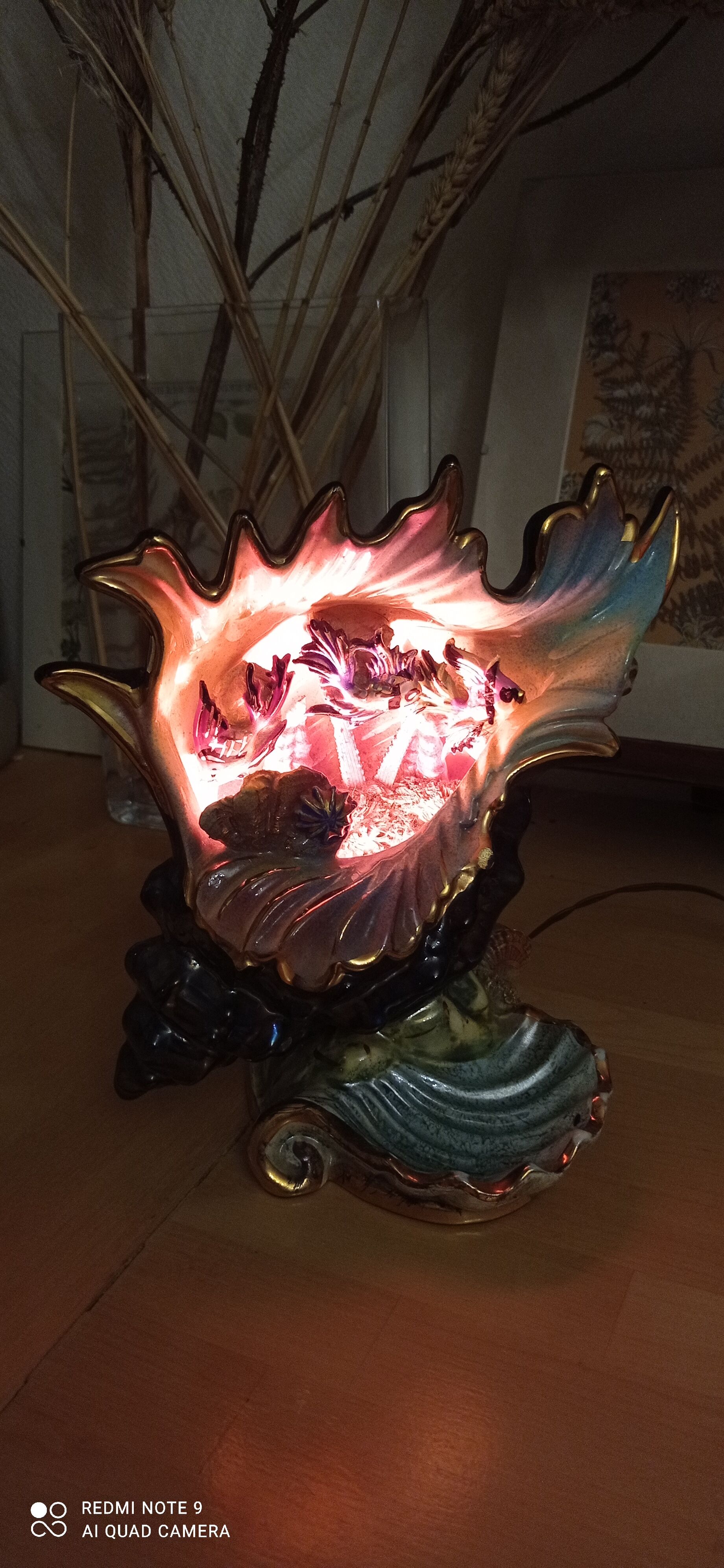 Lampe coquillage