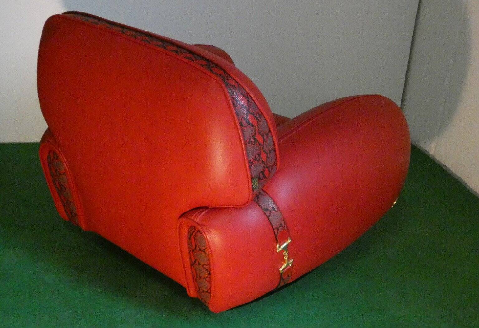 Set 2 Poltrone, Lampada e Tavolino - Elisabetta Gucci per Formitalia, 1980s