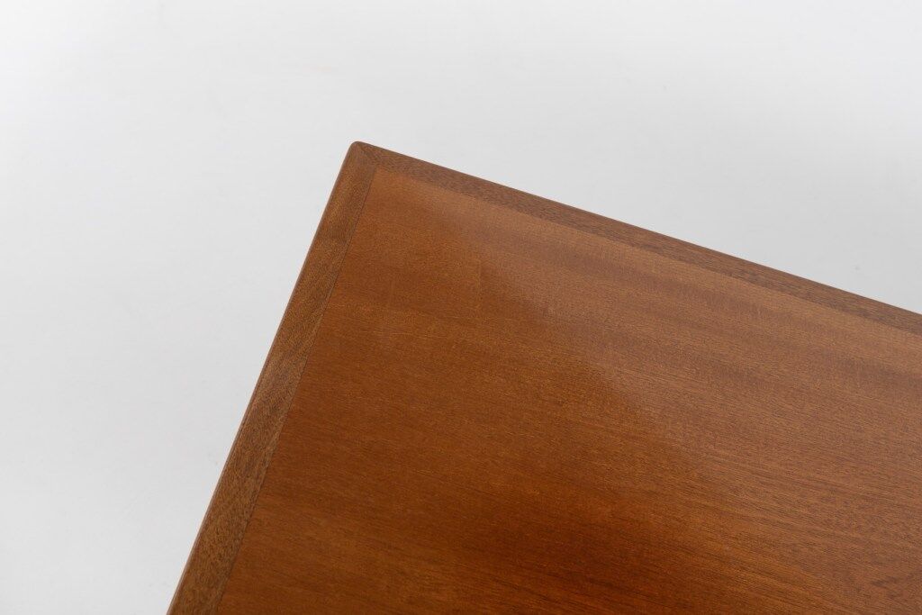 Ole Wanscher mahogany coffee table for Poul Jeppesen Møbelfabrik