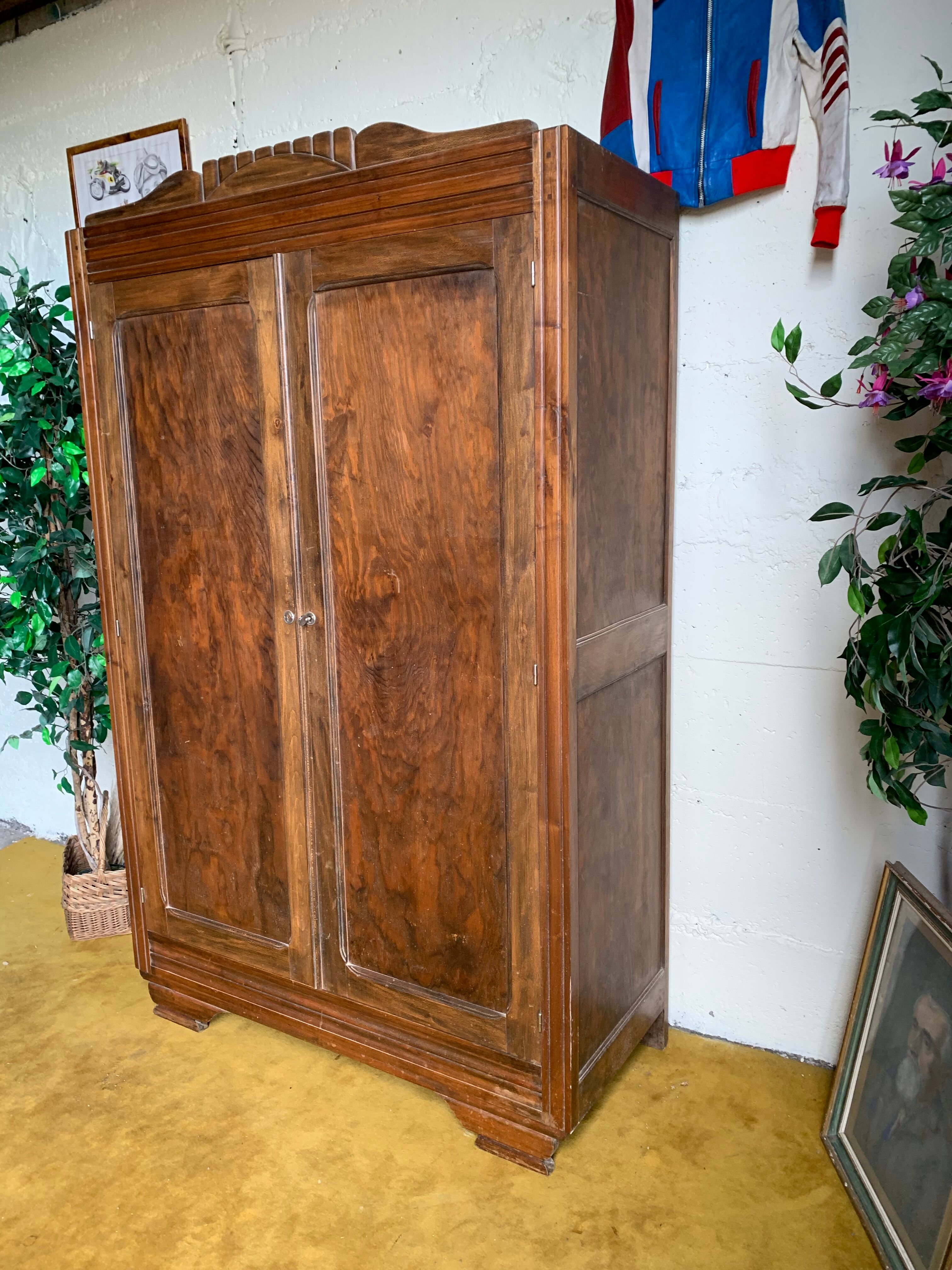Art-deco wardrobe