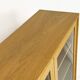 Mid Century Display Case in light oak by WK Möbel, 1970s