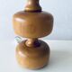 Lampe en bois tourné