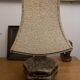 German fat lava ceramic lamp West Germany Stein Keramik 6620 (1950s)