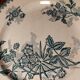 Lot 2 assiettes plates terre de fer