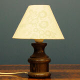 Sygnowana Drewniana Lampa AFAS