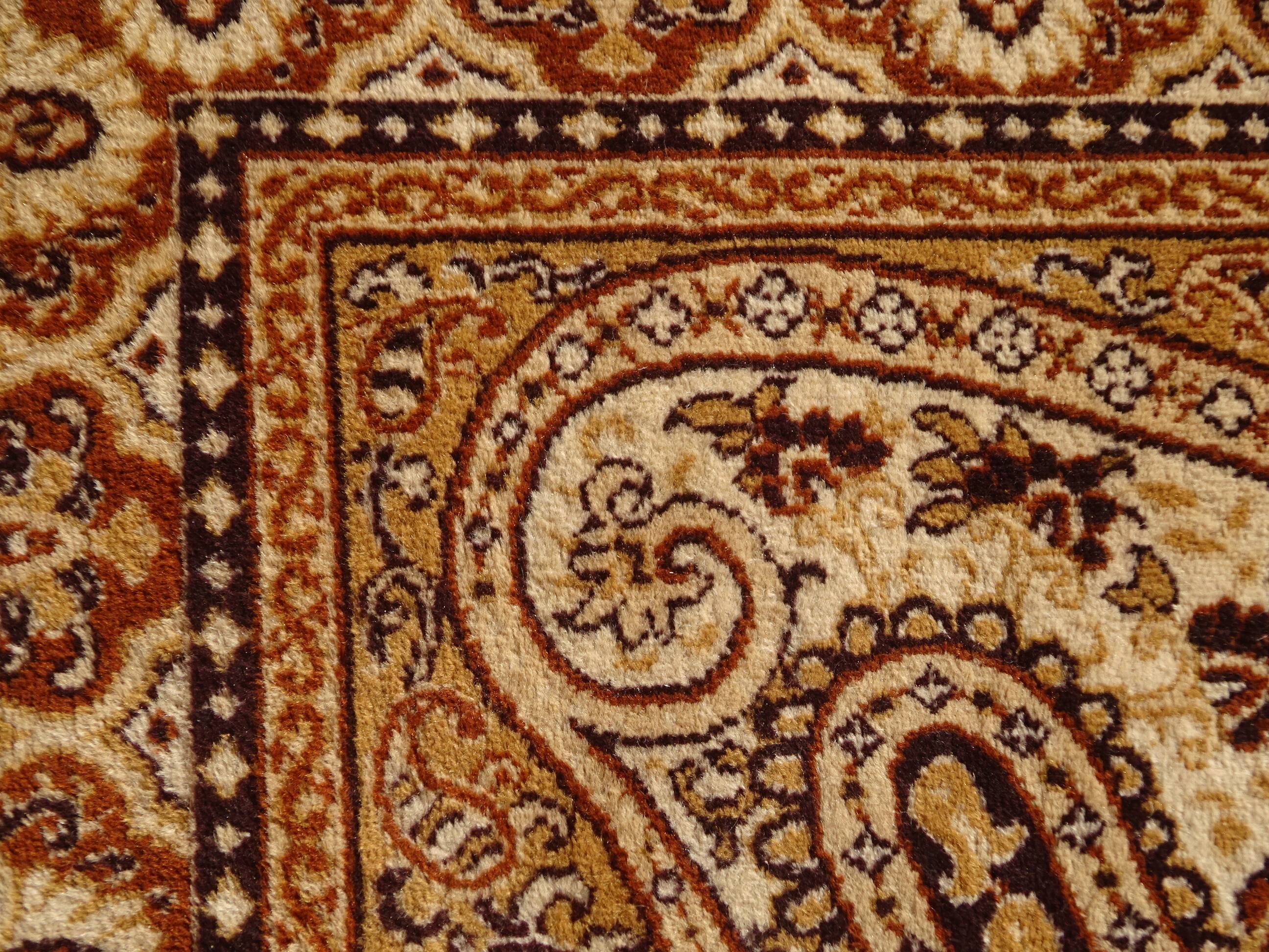 100% pure wool rug 170x230 cm