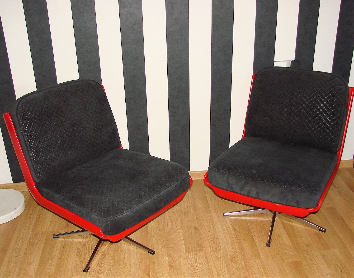 Pair of Dinna Veb Mobel Kombinat armchairs, Germany 1960s