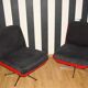 Pair of Dinna Veb Mobel Kombinat armchairs, Germany 1960s