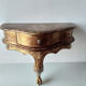 Console florentine dorée