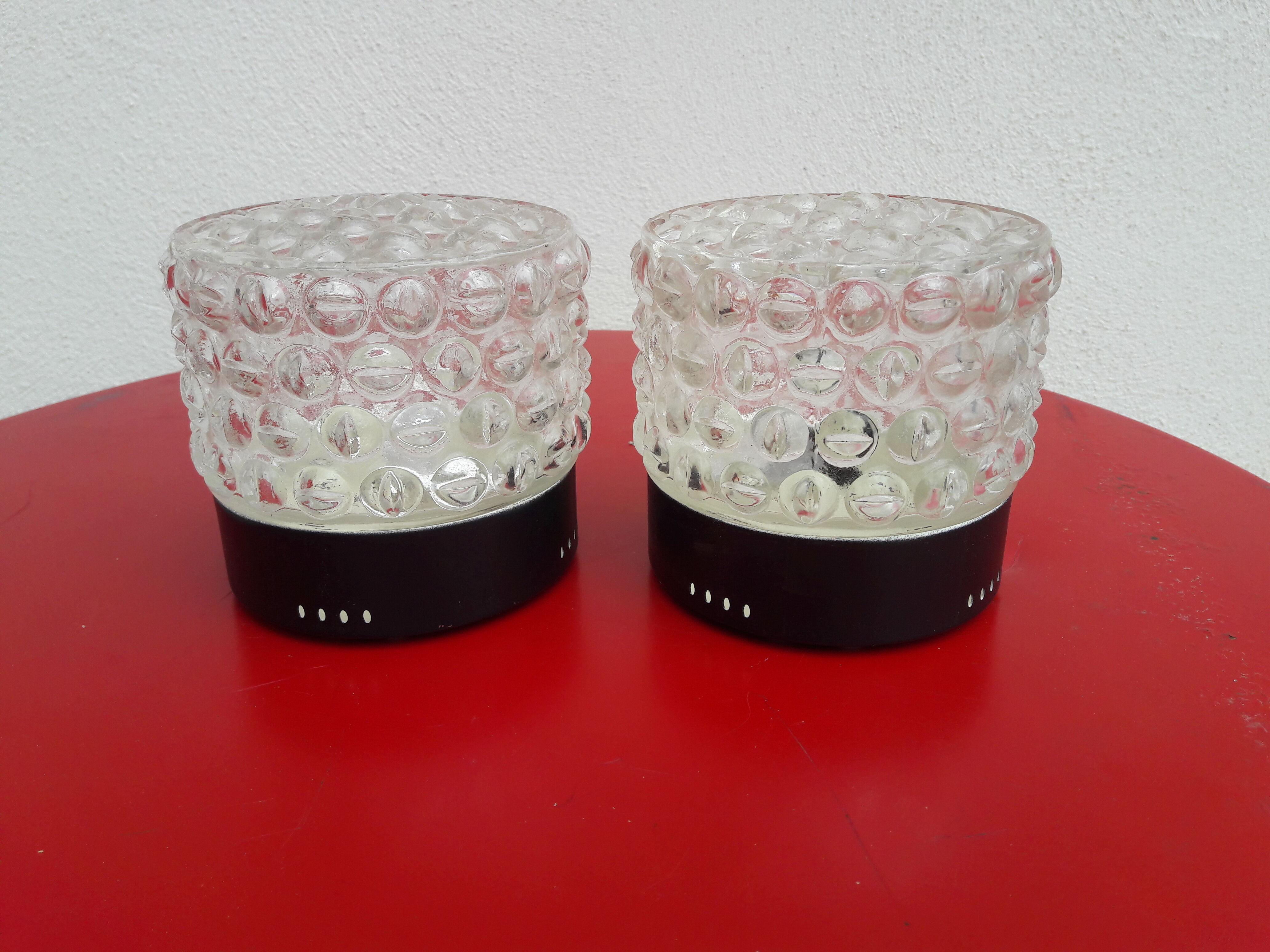 Set of two ceiling lights