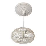 Wood ceiling lamp