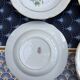 Assiettes creuses KG Luneville Badonviller
