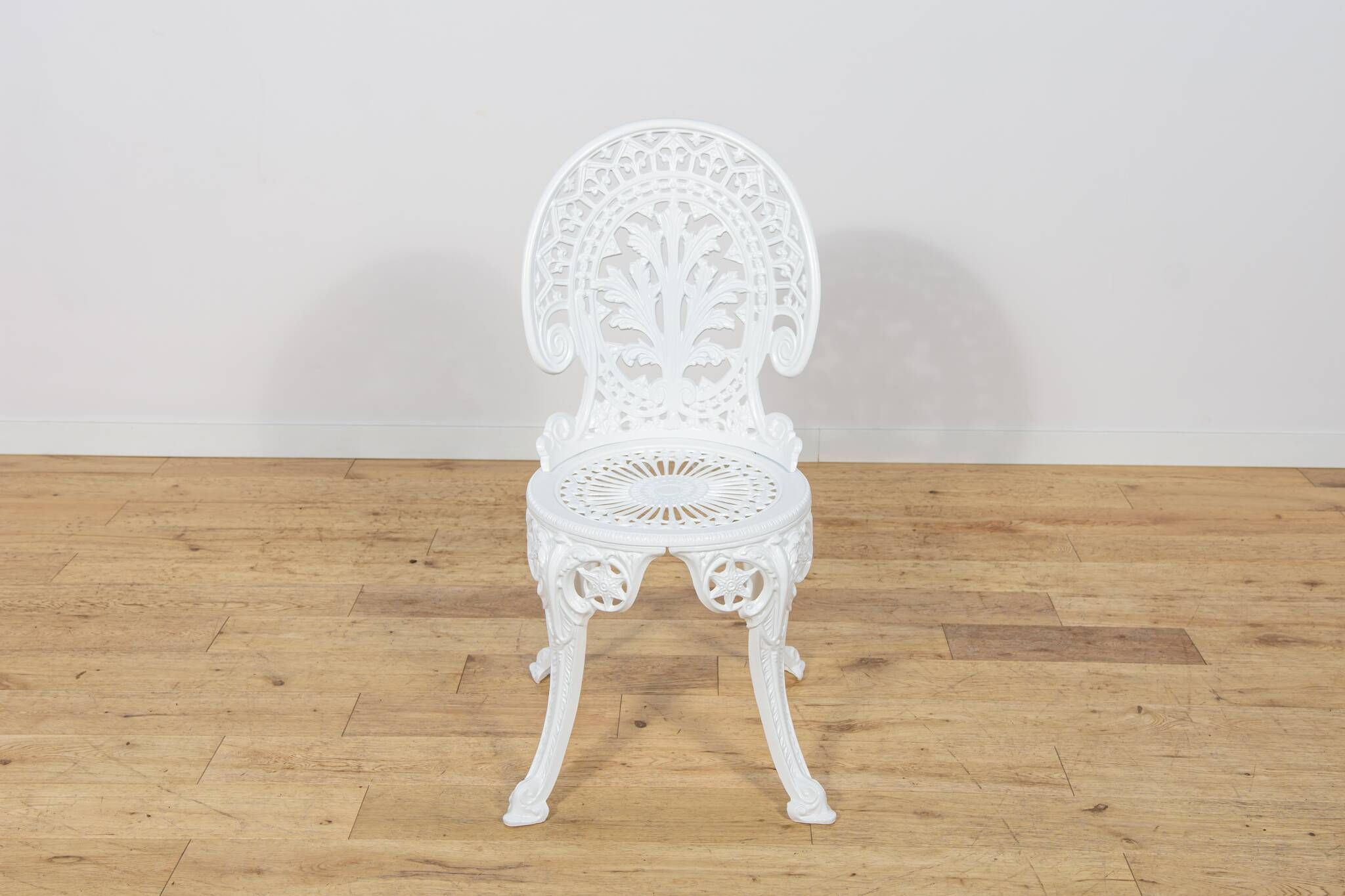 Victorian-Style Aluminium Garden Dining Set, United Kingdom, 1950s