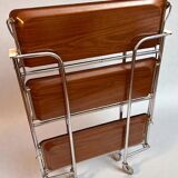 Rare Bremshey Gerlinol Dinett dessert trolley with 3 shelves - 1970