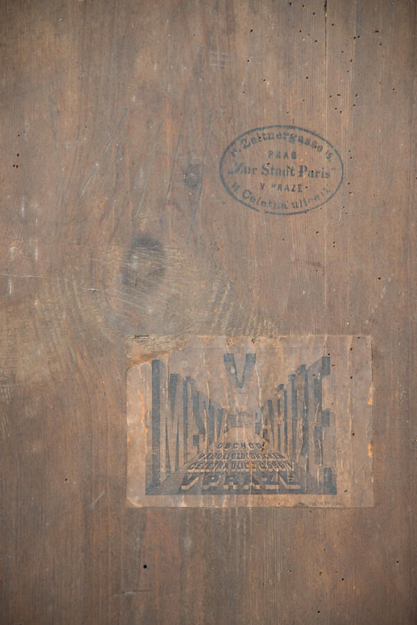 Old gold mirror, 66x100cm