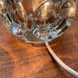 Vintage German glass table lamp by Peill & Putzler.