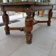 Centenary table in solid oak – Spanish Renaissance style (180 cm).