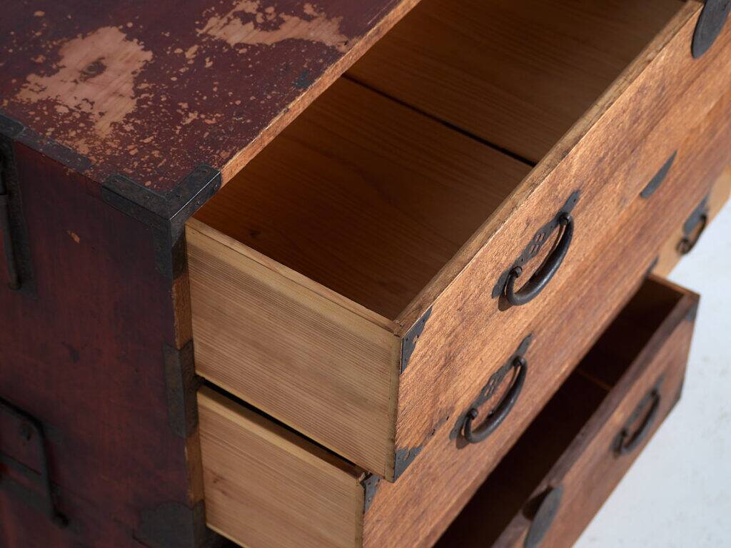 Original Japanese Tansu chest, Edo/Meiji period (circa 1850-1890) #39