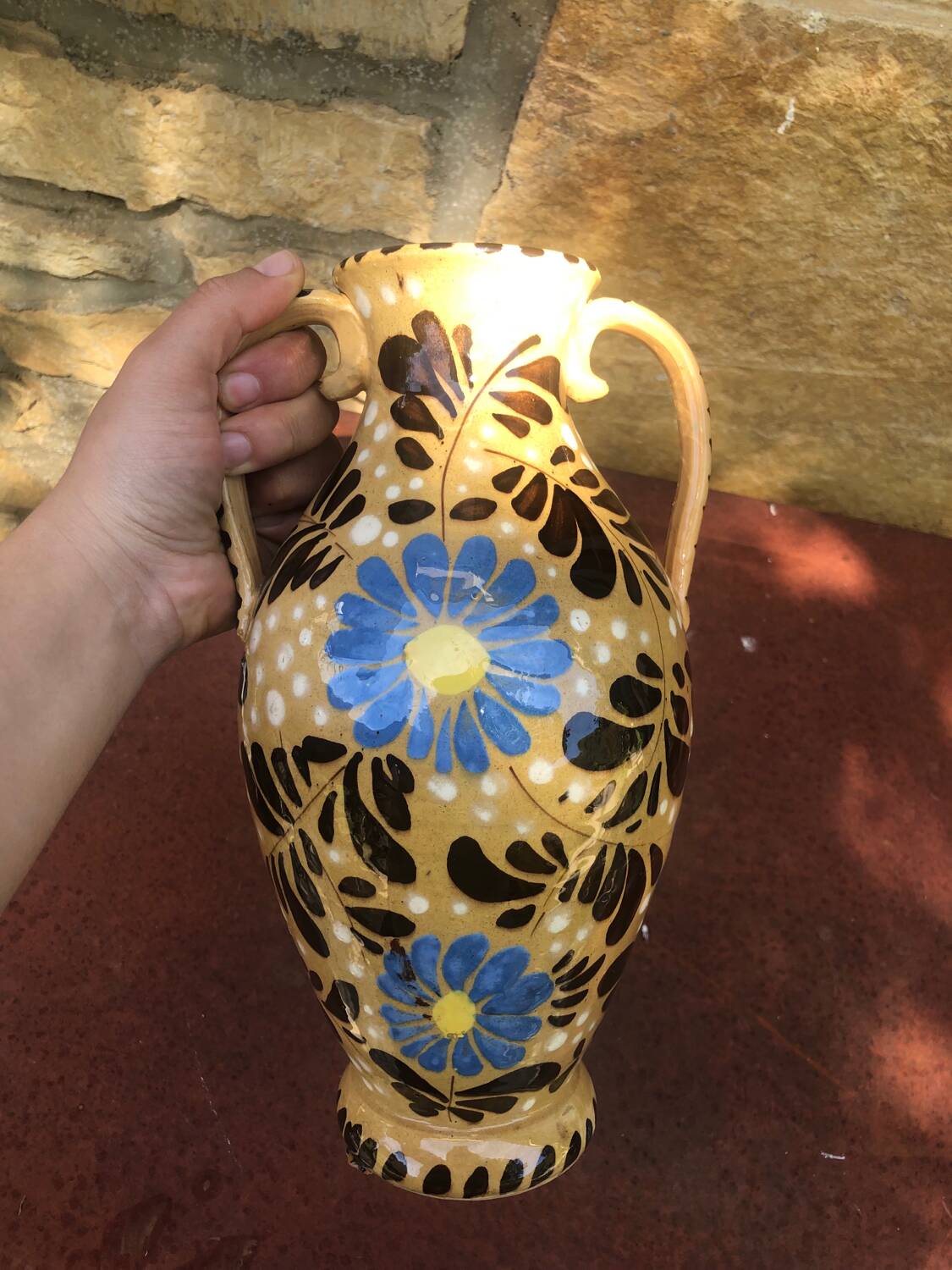 Italian flower vase