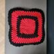 Crochet cushion cover 35x35