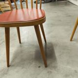 Baumann desk and chair set 1960 compass legs