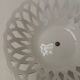 Ceramic fruit bowl basket centerpiece basket