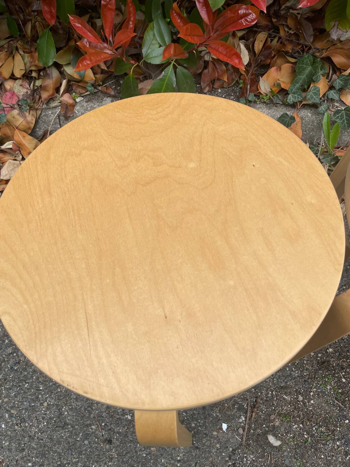 Pair of vintage IKEA Frosta stools