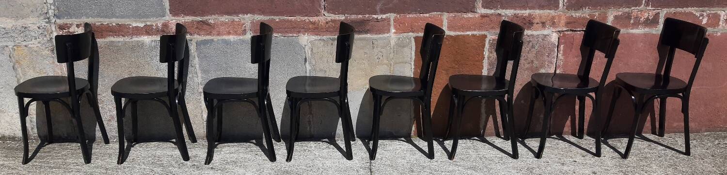 Baumann bistro chairs (Set of 8)